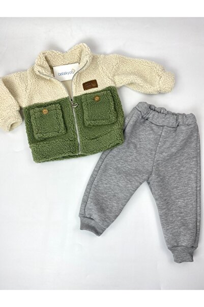 bebekyol Lamb Pocket Winter Baby Set