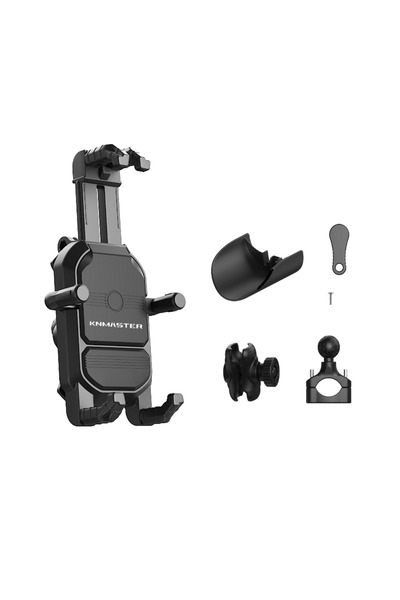 Knmaster TT-830 Titreşim Önleyicili Motosiklet Telefon Tutucu