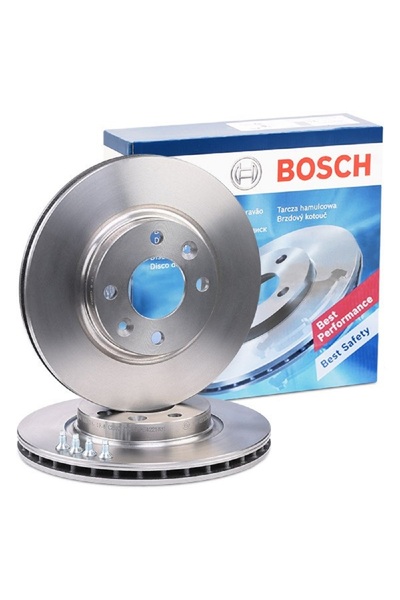 Bosch Fren diski; Ön Takım (2 Adet) RENAULT Clio IV 0.9 TCe 90 LPG 8/2015 - 6...