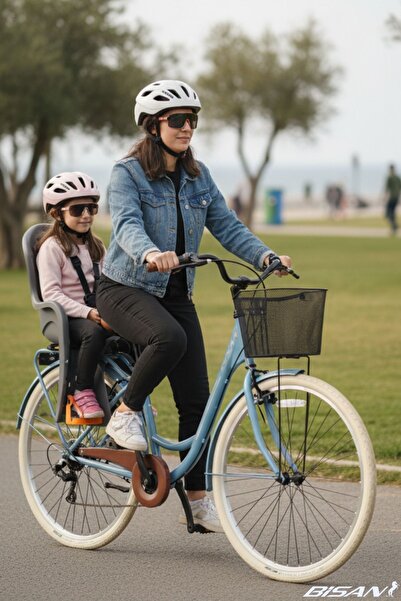 Bisan BİSAN SORRENTO-S ŞEHİR BİSİKLETİ 44 CM V 26 JANT 7 VİTES BEBEK MAVİSİ SİLVER