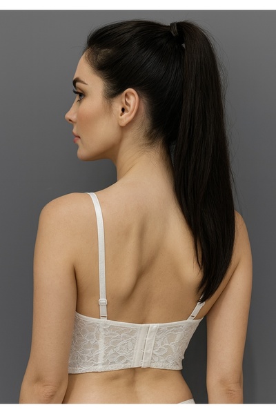 WİYONA Жіночий білий комплект бюстгальтера