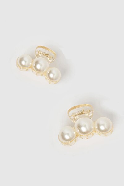 New Obsessions Izoa 3 Pearl Mini Latch Buckle 2 Pieces