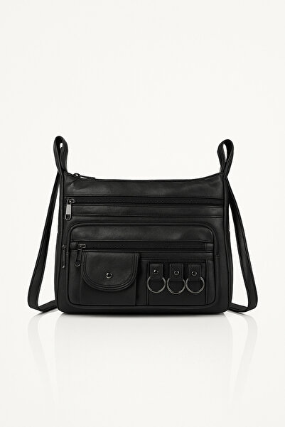 Av A Dos Kadın Yıkama Deri Omuz Çantası Çok Bölmeli Gözlü Kadın Çanta Çapraz ...