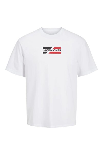 Jack & Jones Erkek White T-Shirt