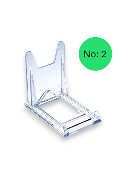 Tek-İş Teşhir Ayakları Sürgülü 14x10x13 Ayak No:2 Çerçeve Tabak Teşhir Ayağı Stand Pleksi Şövalye