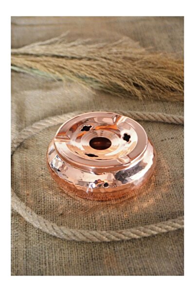 Bakır Concept Bakır Kül Tablası Çekiç Dövmeli Bakır Renk