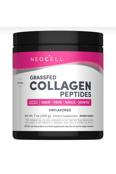 Neocell Super Collagen Peptides Unflavore Powder, 7 Oz 200 gr 20 Servings