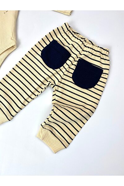 bebekyol Ayı Baskılı Bebek Takım