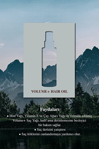 Clara Hygienics Volume+ Dolgunlaştırıcı Saç Yağı 100 ml - Hacim Veren Canlandırıcı Vegan (İnce Telli Saçlar)