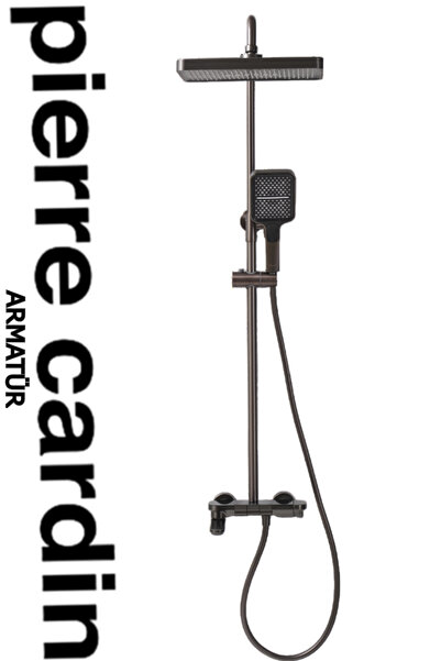 Pierre Cardin JOLİ GUN METAL DUŞ SİSTEMİ