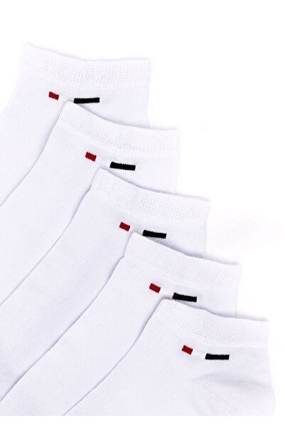 U.S. Polo Assn. U.s Polo Assn. Erkek Beyaz 5'li Çorap