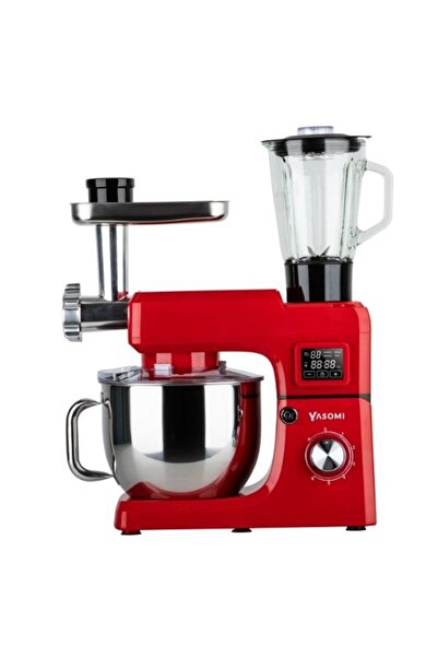 Yasomi Sm 1511bml Led Ekranlı Kıyma Çekme Aparatlı Blender Stand Mikser Mutfak Şefi