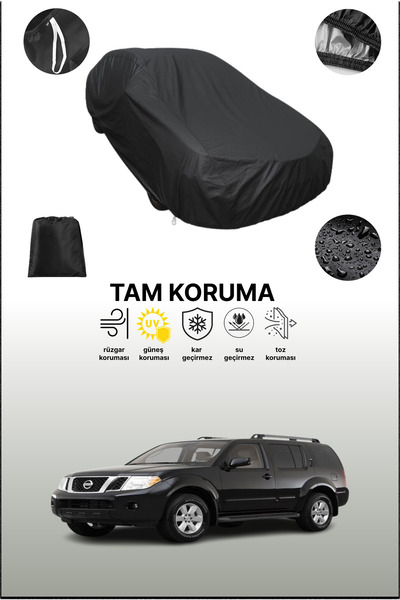 dokaca غطاء سيارة متوافق مع نيسان باثفايندر 2012 - 2016، لون أسود، غطاء واقي،...