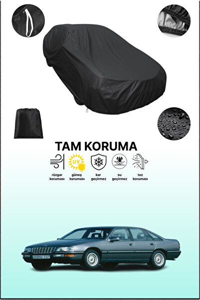dokaca غطاء سيارة متوافق مع أوبل سيناتور 1987 - 1993، غطاء واقي، غطاء سيارة أسود