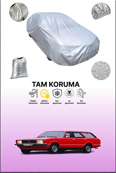 dokaca غطاء سيارة رمادي متوافق مع فورد تاونوس تورنييه، غطاء سيارة، غطاء واقي