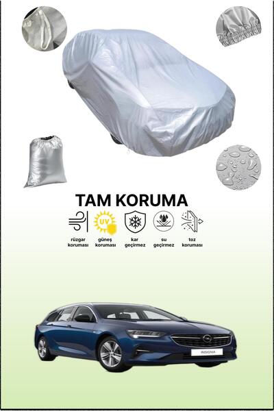 dokaca غطاء سيارة رمادي متوافق مع أوبل إنسيجنيا سبورتس تورر جي إس آي 2017 - 2021، غطاء سيارة، غطاء واقي