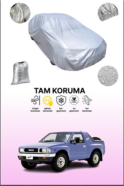 dokaca غطاء سيارة رمادي متوافق مع إيسوزو، غطاء سيارة، غطاء واقي