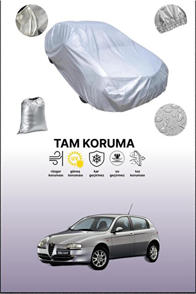 dokaca غطاء سيارة رمادي متوافق مع ألفا روميو 147 (5 أبواب) 2005 - 2009، غطاء ...