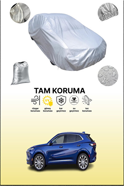 dokaca غطاء سيارة متوافق مع سيارة بويك إنفيجن 2 باللون الرمادي، غطاء سيارة، غطاء واقي