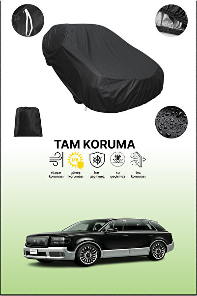 dokaca غطاء سيارة أسود متوافق مع تويوتا سنتشري 3 SUV، غطاء واقي، غطاء سيارة