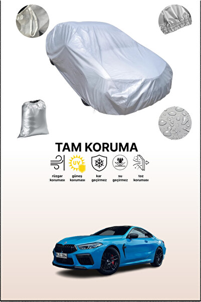 dokaca غطاء سيارة رمادي متوافق مع بي إم دبليو إم 8 كوبيه 2019 - 2021، غطاء سيارة، غطاء واقي