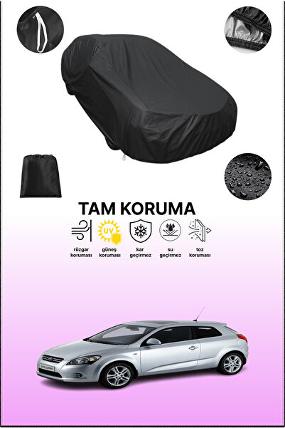 dokaca سيارة كيا برو سي إي إي سوداء # غطاء سيارة متوافق مع موديلات 2007 - 201...