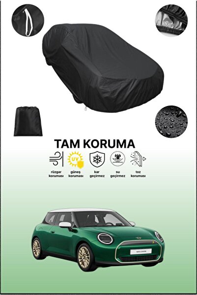 dokaca غطاء سيارة ميني كوبر الكهربائية باللون الأسود، غطاء واقي، غطاء سيارة