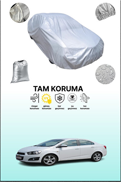 dokaca غطاء سيارة رمادي متوافق مع سيارة شيفروليه أفيو 2 سيدان، غطاء سيارة، غط...