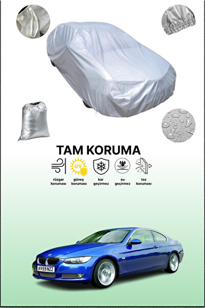 dokaca غطاء سيارة رمادي متوافق مع بي إم دبليو الفئة الثالثة كوبيه (E92) 2006 - 2010، غطاء سيارة، غطاء واقي