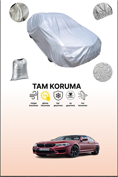 dokaca غطاء سيارة رمادي متوافق مع بي إم دبليو إم5 (إف90) 2017 - 2021، غطاء سيارة، غطاء واقي