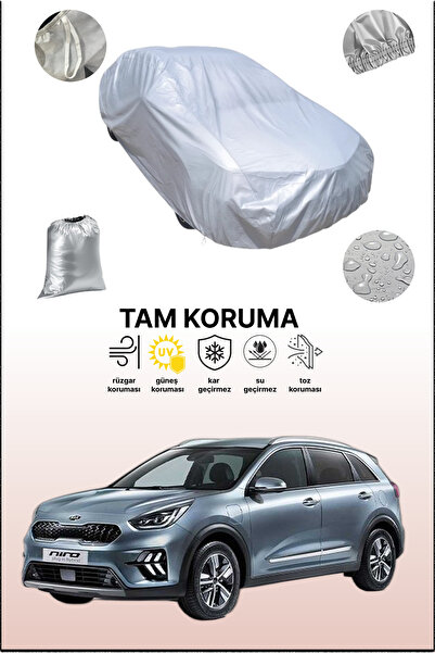 dokaca غطاء سيارة رمادي متوافق مع كيا نيرو 2، غطاء سيارة، غطاء واقي