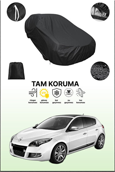 dokaca غطاء سيارة متوافق مع رينو ميجان 5 أبواب 2008 - 2014، غطاء واقي، غطاء س...