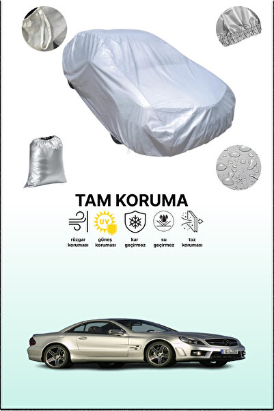 dokaca غطاء سيارة رمادي متوافق مع مرسيدس SL 63 AMG (R230) 2008 - 2011، غطاء س...