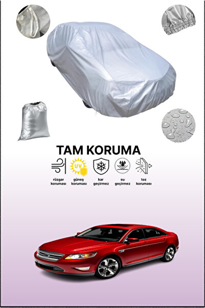 dokaca غطاء سيارة رمادي متوافق مع فورد توروس شو 2009 - 2021، غطاء سيارة، غطاء واقي