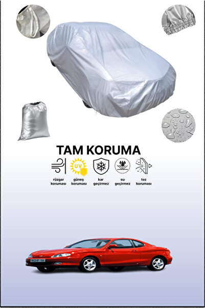 dokaca غطاء سيارة رمادي متوافق مع هيونداي كوبيه / تيبورون 1996 - 1999، غطاء س...