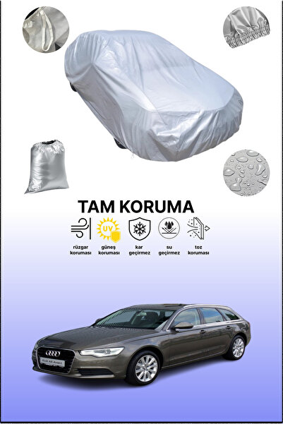 dokaca غطاء سيارة رمادي متوافق مع أودي A6 أفانت 2011 - 2014، غطاء سيارة، غطاء...