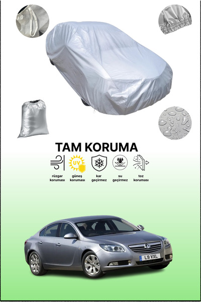 dokaca غطاء سيارة رمادي متوافق مع فوكسهول إنسيجنيا 1 سيدان، غطاء سيارة، غطاء ...