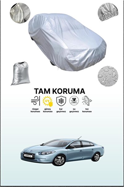 dokaca Gri Renault Fluence Ze 2009 - 2014 Uyumlu Oto Branda, Araba Brandası, ...