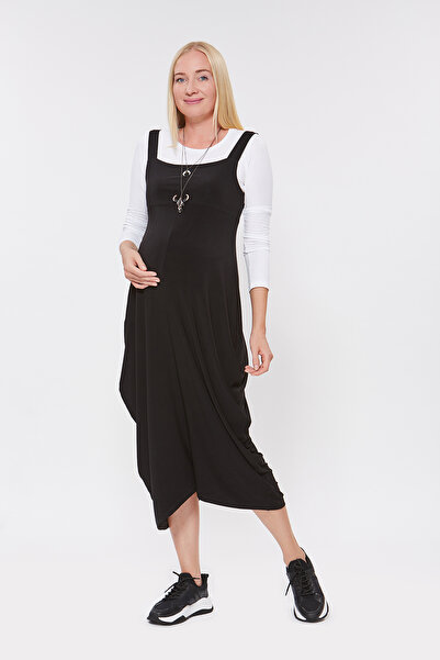 Motherway Maternity Black Salwar Dress