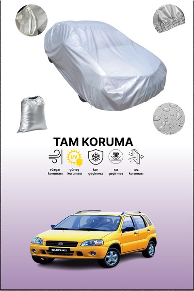 dokaca غطاء سيارة رمادي متوافق مع سوزوكي إيجنيس هاتشباك 1 إف إتش، غطاء سيارة،...