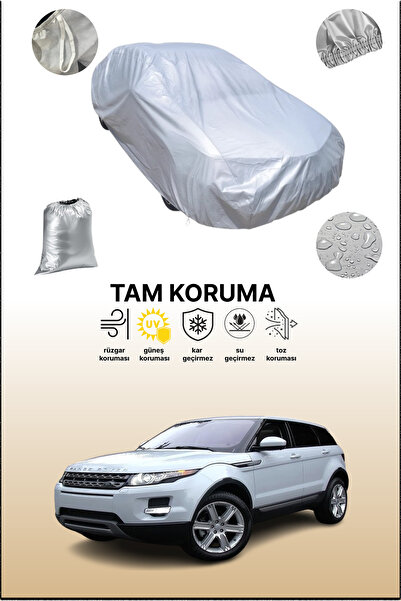 dokaca غطاء سيارة رمادي متوافق مع لاند روفر رينج روفر إيفوك ذات الخمسة أبواب موديلات 2015 - 2018، غطاء سيارة