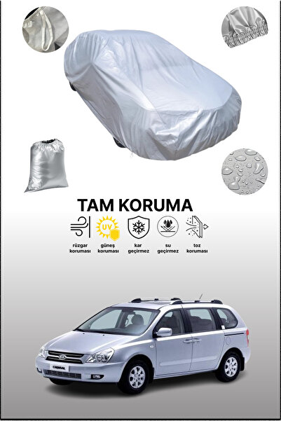 dokaca غطاء سيارة رمادي متوافق مع كيا كرنفال 2، غطاء سيارة، غطاء واقي