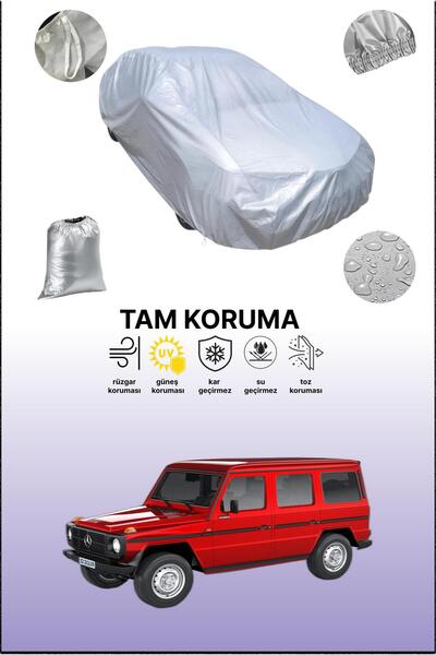 dokaca غطاء سيارة متوافق مع مرسيدس-بنز فئة G باللون الرمادي، غطاء سيارة، غطاء...