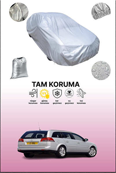 dokaca غطاء سيارة رمادي متوافق مع فوكسهول فيكترا سي إستيت، غطاء سيارة، غطاء واقي