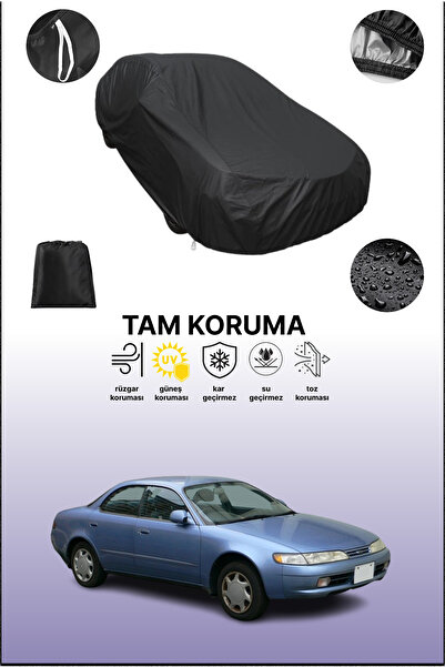 dokaca غطاء سيارة أسود متوافق مع تويوتا كورولا سيريس، غطاء واقي، غطاء سيارة