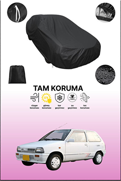 dokaca غطاء سيارة متوافق مع سيارة سوزوكي ألتو 2 باللون الأسود، غطاء واقي، غطا...