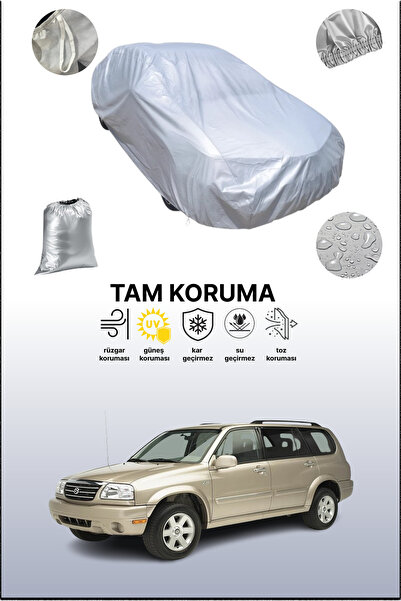 dokaca غطاء سيارة رمادي متوافق مع سوزوكي جراند فيتارا Xl7 2004 - 2006، غطاء س...