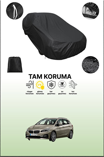 dokaca غطاء سيارة أسود متوافق مع سيارة بي إم دبليو 2 سيريز أكتيف تورر، غطاء واقي، غطاء سيارة