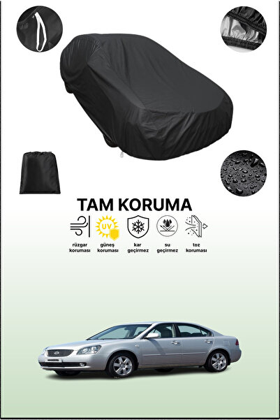 dokaca غطاء سيارة متوافق مع كيا أوبتيما / ماجنتيس 2006 - 2008، أسود اللون، غط...