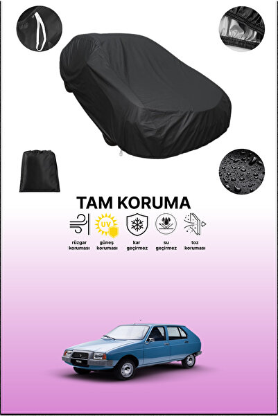 dokaca غطاء سيارة متوافق مع سيتروين فيزا 1981 - 1988، غطاء واقي، غطاء سيارة أسود